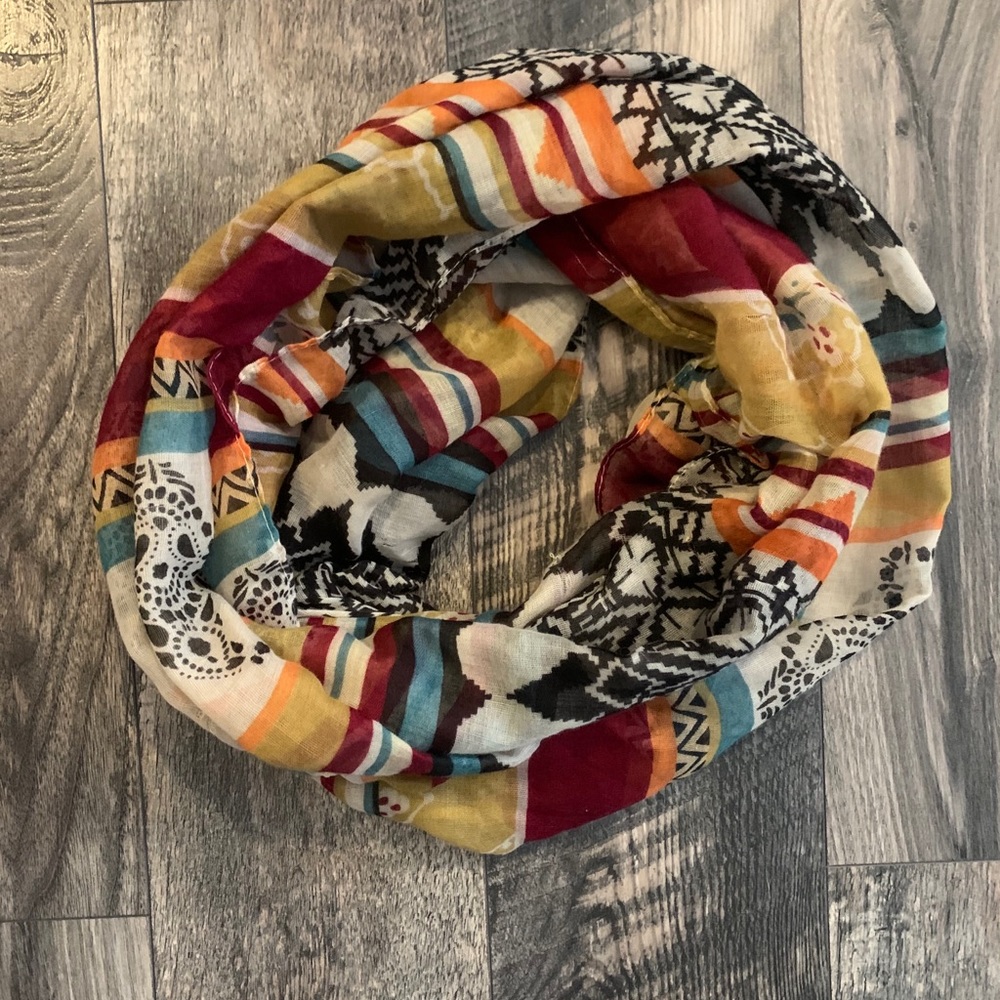 Lot of 3 Spring/Fall Scarves